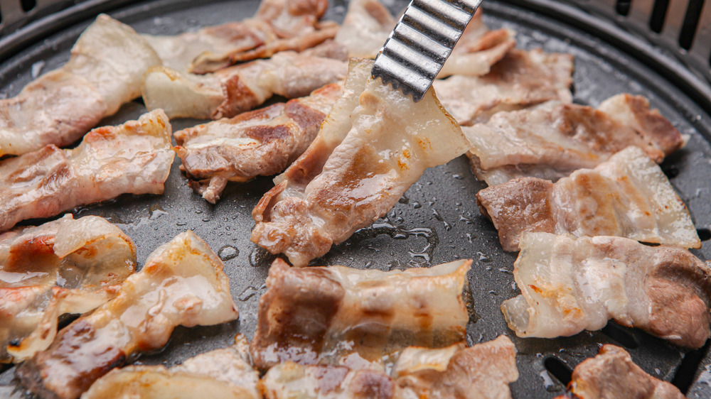 Korean pork belly grill