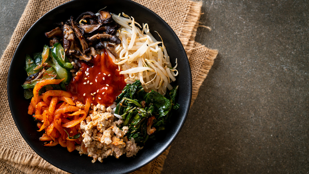 Bibimbap bowl