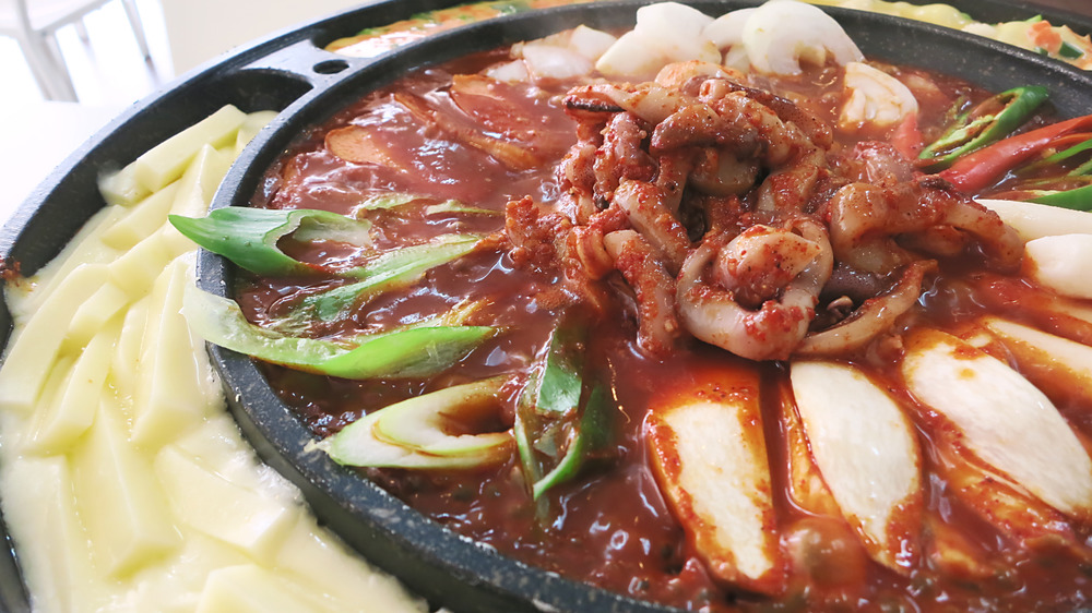 Korean BBQ with cheese