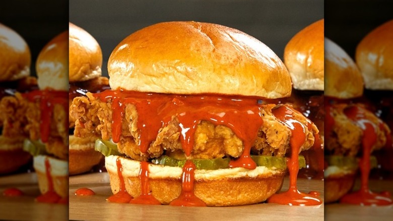 saucy chicken sandwich 