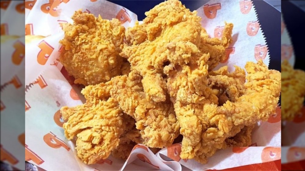 Popeyes handcrafted chicken tenders