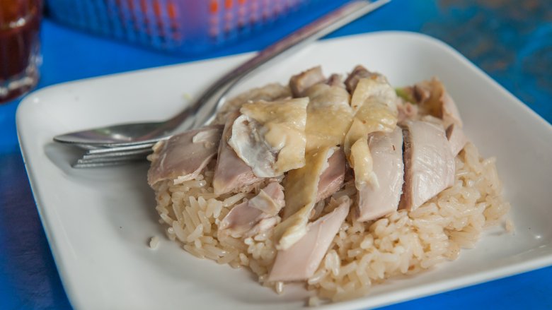 Hainanese chicken rice