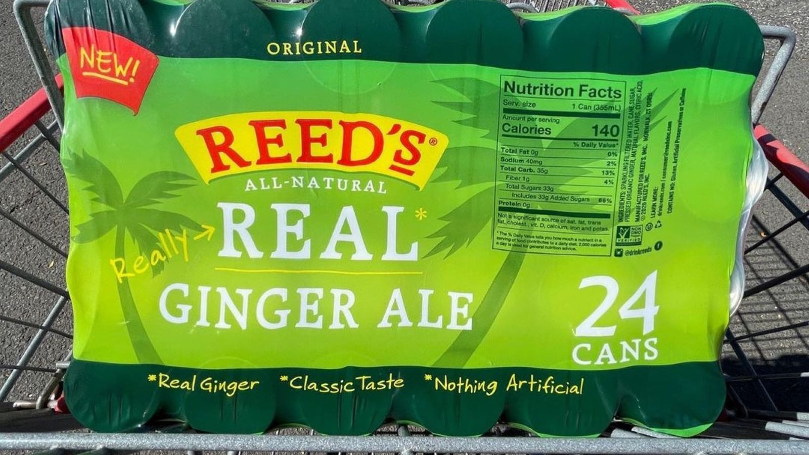 This 24-Pack Of Reeds Ginger Ale At Costco Is Turning Heads