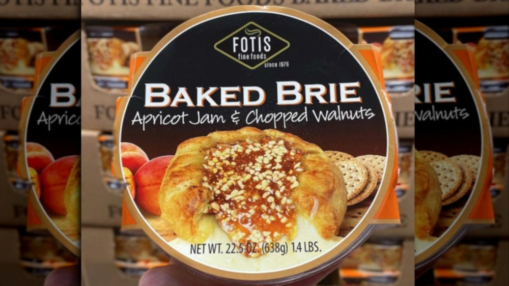 Costco's apricot baked brie