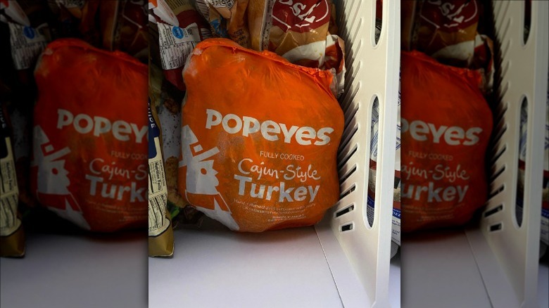 Popeyes Cajun turkey