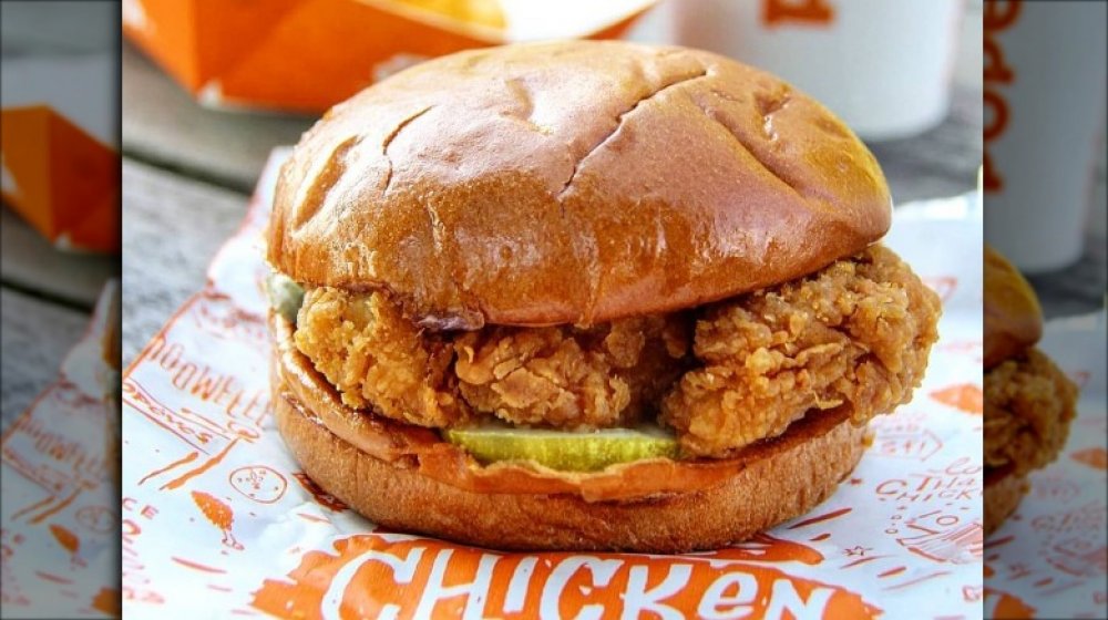 Popeyes' Classic Chicken Sandwich