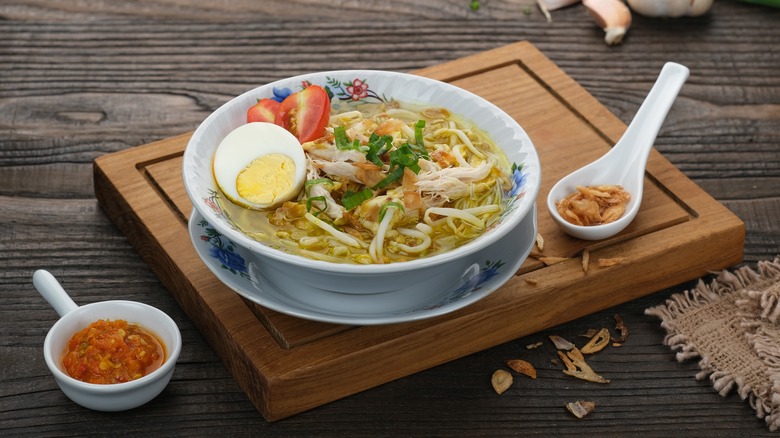 Indonesian chicken soup