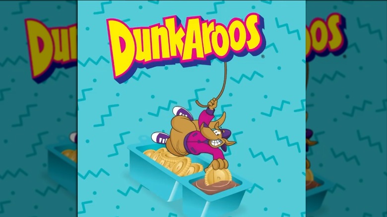 Dunkaroos with chocolate frosting