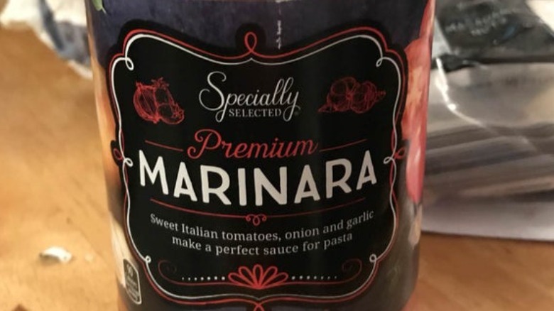 Aldi's Specially Selected marinara sauce