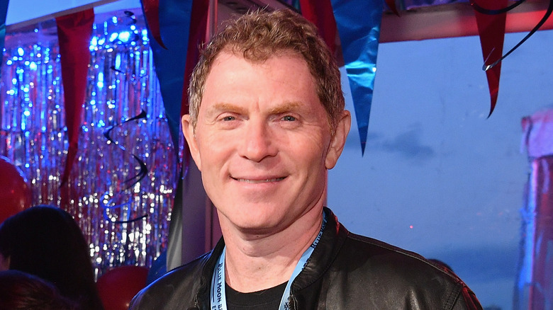 Bobby Flay at the Food Network party