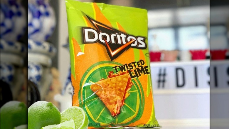 Twisted Lime Doritos and limes