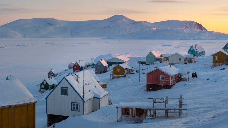 The Greelandic town of Kullorsuaq