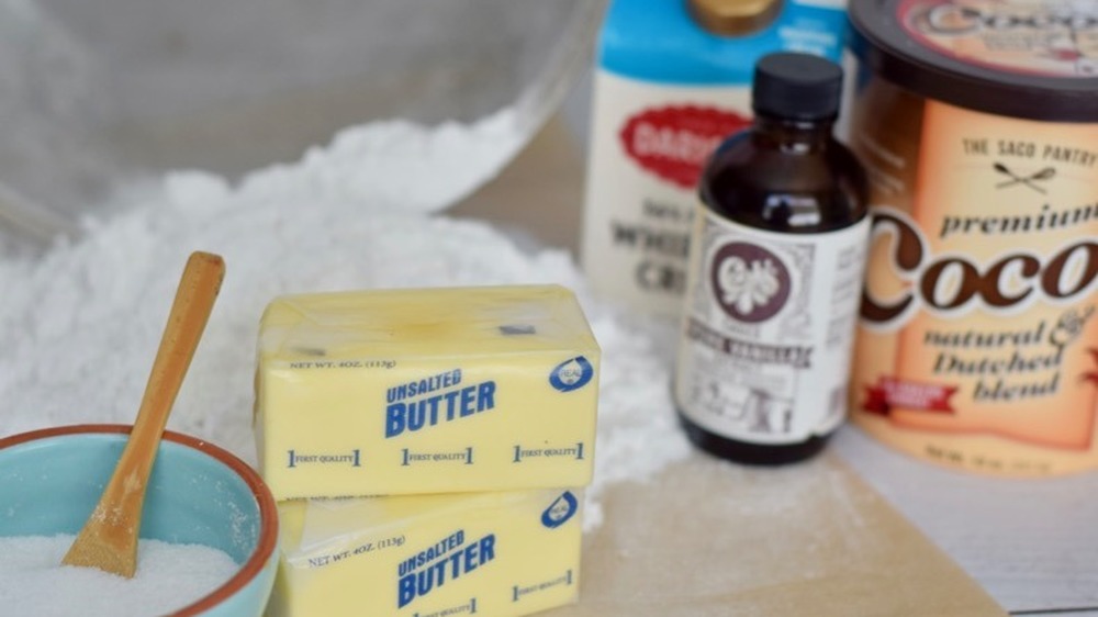 fudge frosting ingredients for German chocolate cake