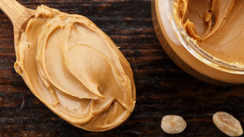 Spoonful of peanut butter