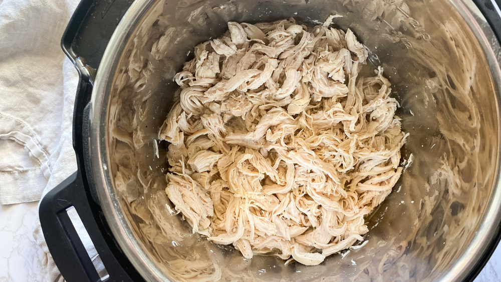 shredded chicken in Instant Pot