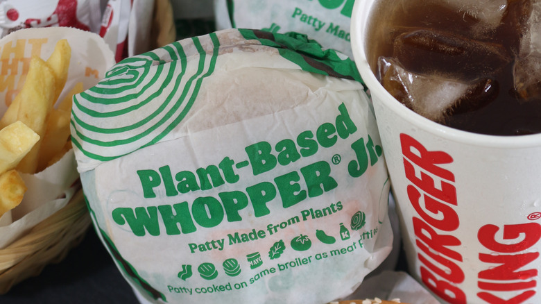 Plant-based whopper 