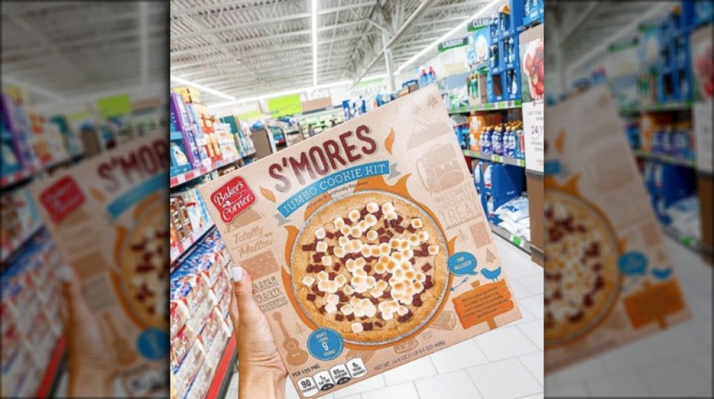 Aldi's S'mores Jumbo Cookie Kit