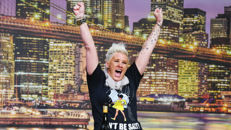 Anne Burrell at an event