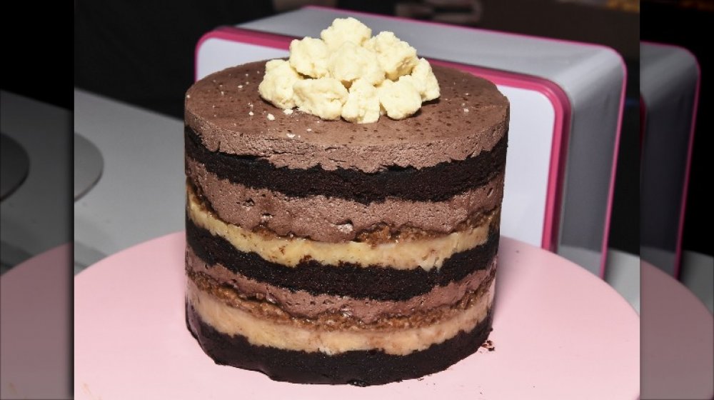 Chocolate layered cake