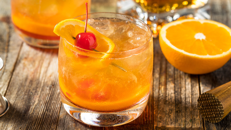 Wisconsin-style brandy Old Fashioned