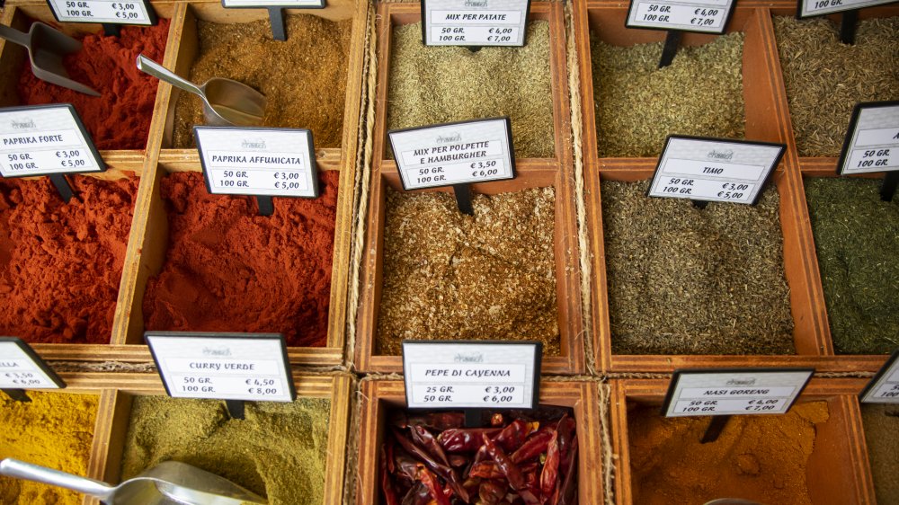 Italian spice market