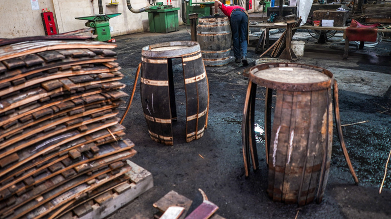 making a barrel