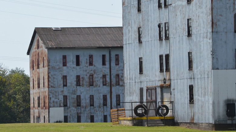 bourbon rickhouse exteriors 