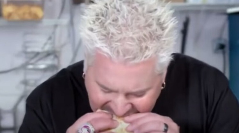 A screenshot from Diners, Drive-Ins and Dives 