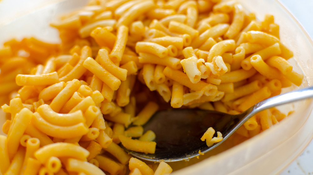 prepared macaroni and cheese