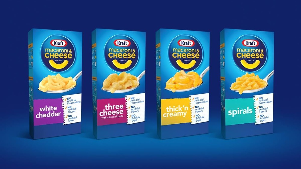 flavored Kraft Macaroni & Cheese