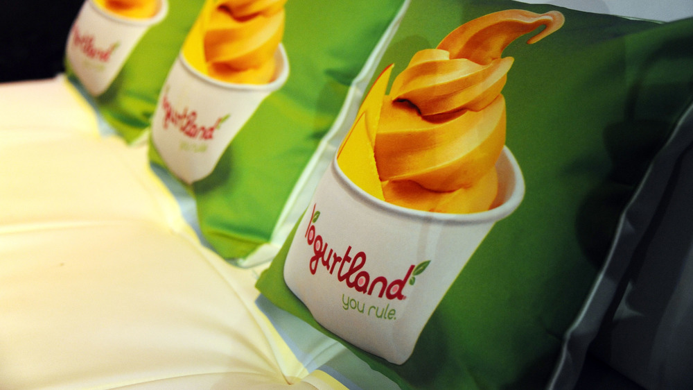 Yogurtland pillow