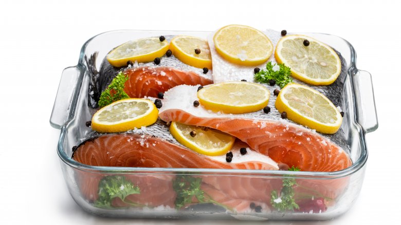 salt brine salmon