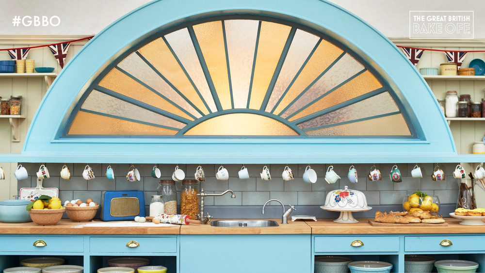 Great British Bake Off kitchen