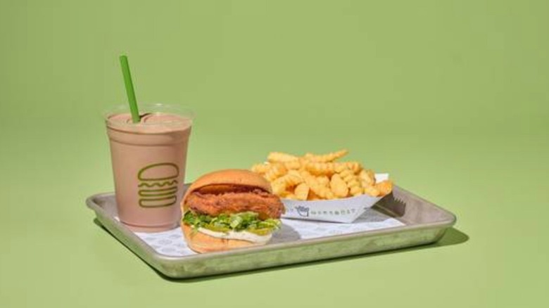 The Shake Shack Uber Eats Klay Trey