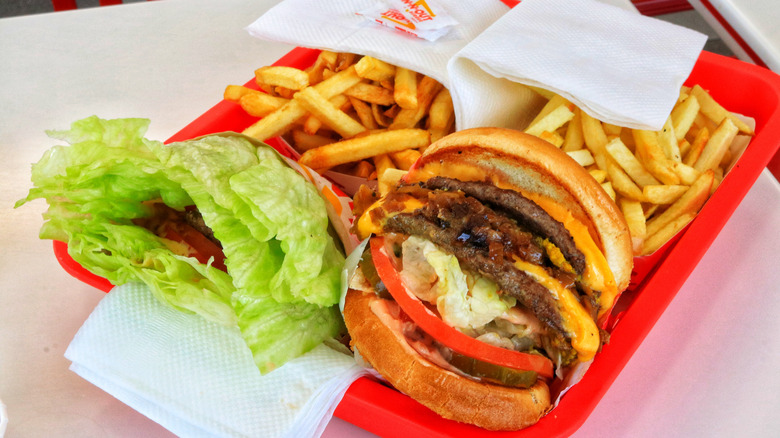 food from In-N-Out Burger