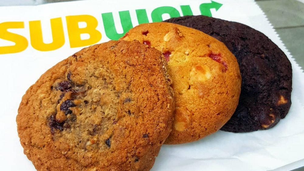 Subway cookies