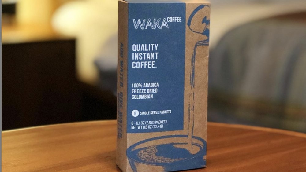 waka instant coffee box