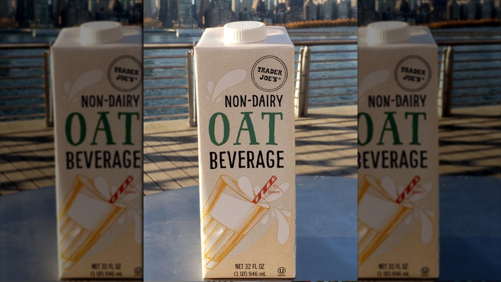 Trader Joe's non-dairy oat beverage shelf-stable