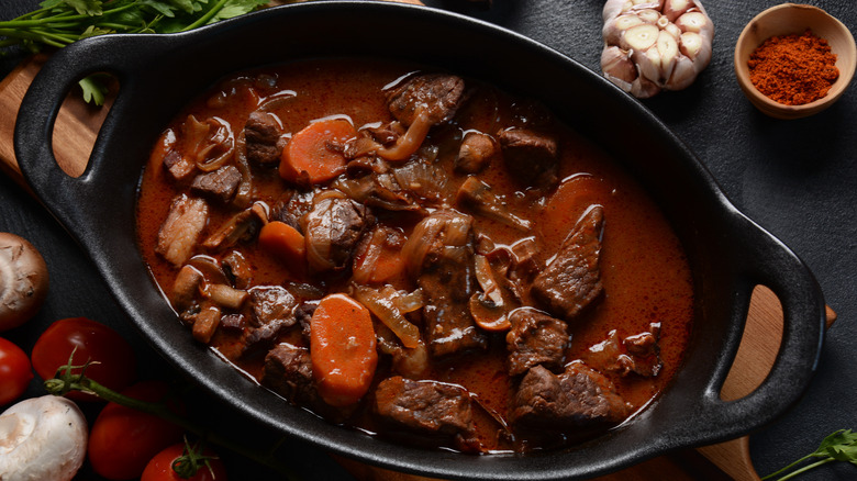 beef stew with carrots