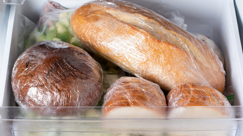 Gluten-free Bread in Home Freezer