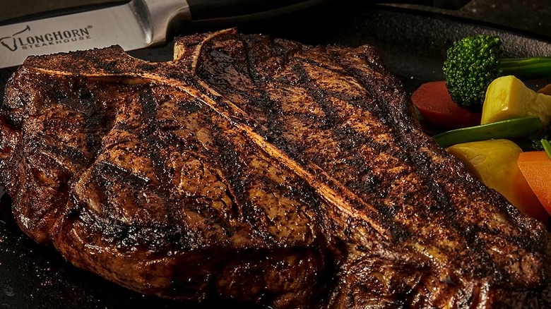 LongHorn Steakhouse Porterhouse steak