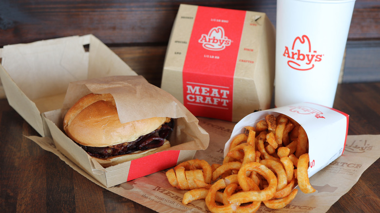 Arby's brisket sandwich meal