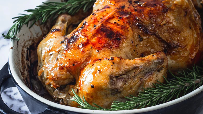 Roast chicken