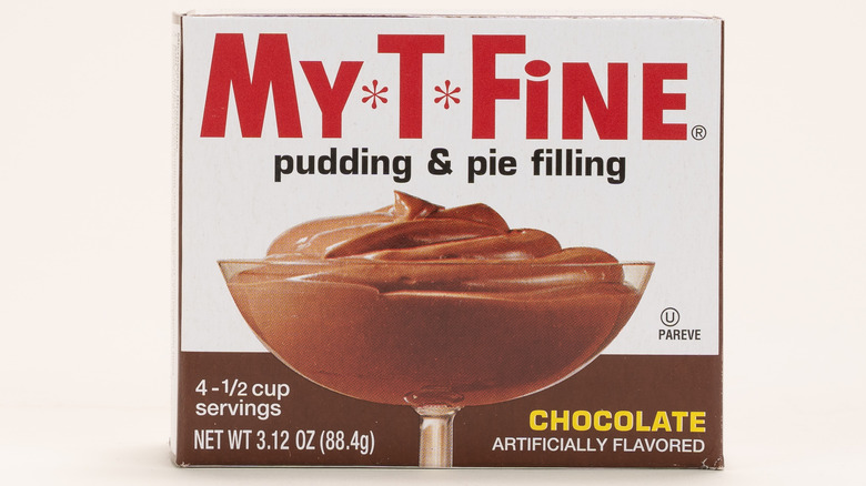 Box of My T Fine pudding