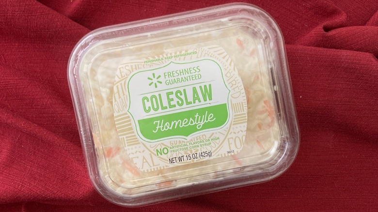 Walmart's Freshness Guaranteed Homestyle Coleslaw