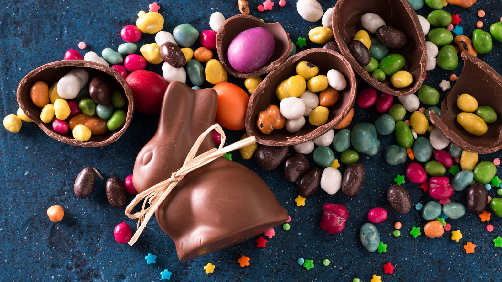 Easter Eggs, Candy and Sweet