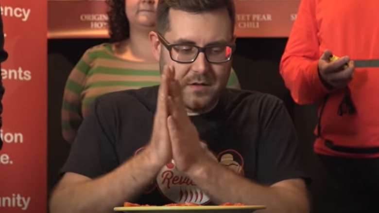 Mike Jack breaks world record for eating ghost peppers