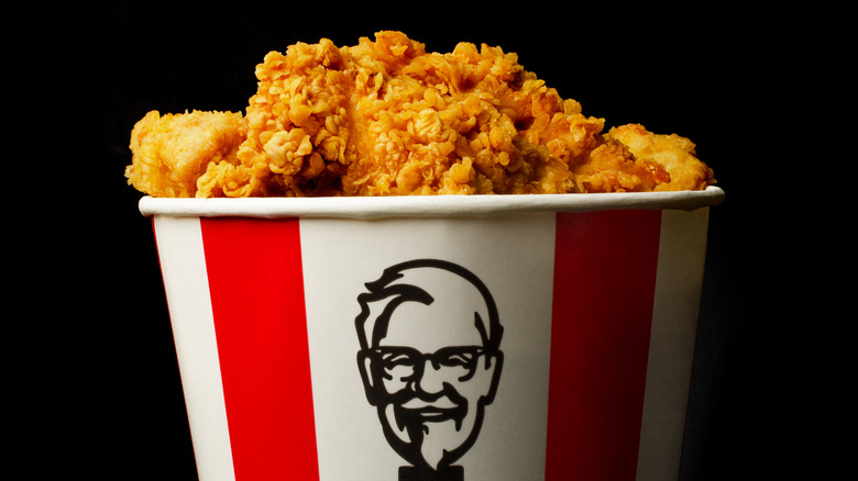 KFC bucket of chicken