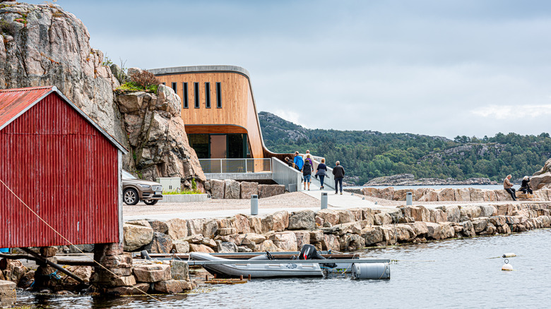 Under restaurant in Norway