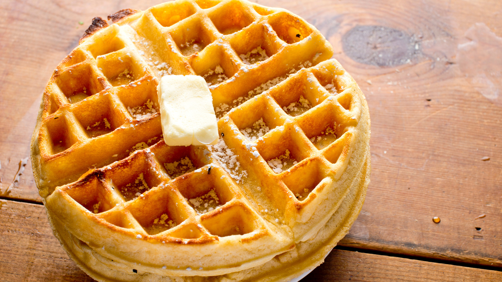 This Is What Happens When You Substitute Water For Milk In Waffle Recipes